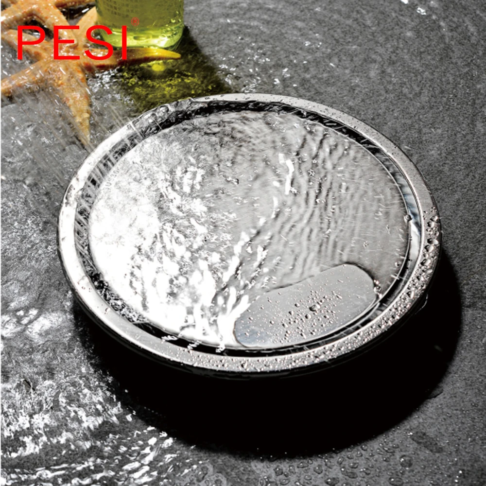 luxary 304 stainless steel 1511cm linear anti odor long floor drain bathroom invisible shower floor drain wholesale brushed free global shipping