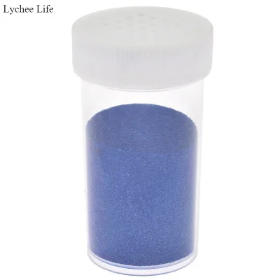 Deep blue Lychee Life многоцветные пигментные штампы для скрапбукинга, крафт, металлический порошок для тиснения - Цвет: Deep blue