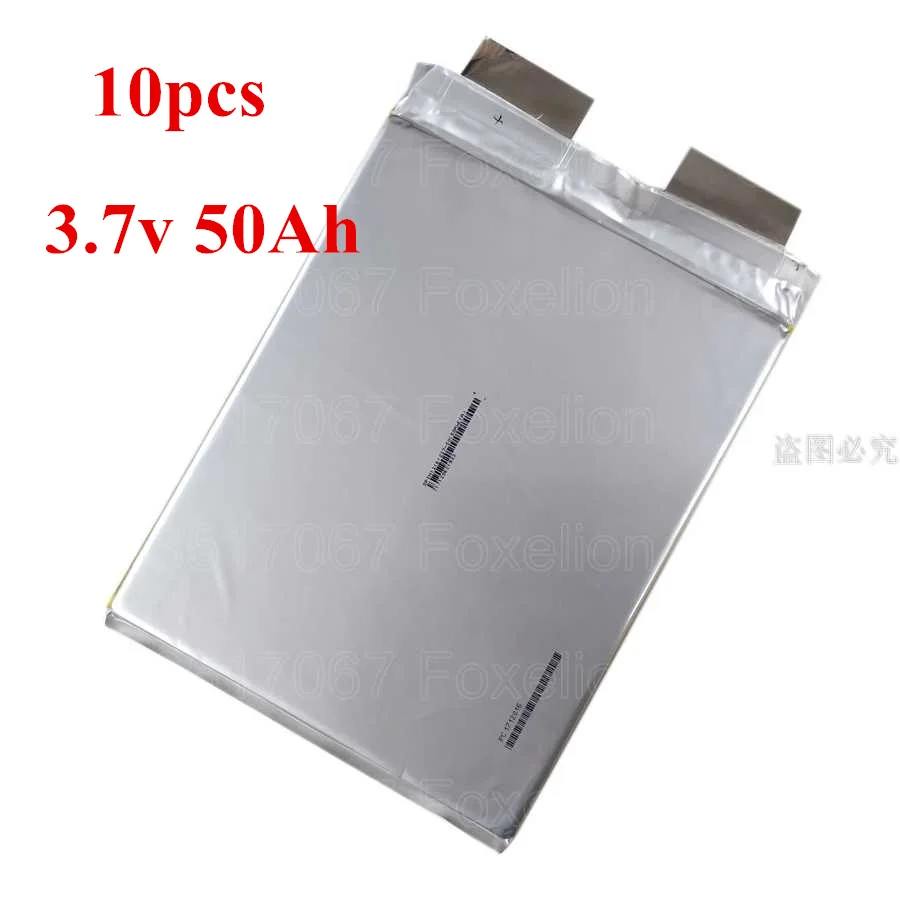 10 шт. 3 7 V 50Ah литий Батарея ионный аккумулятор 50ah 60ah 40ah акумуляторная батарея lipo