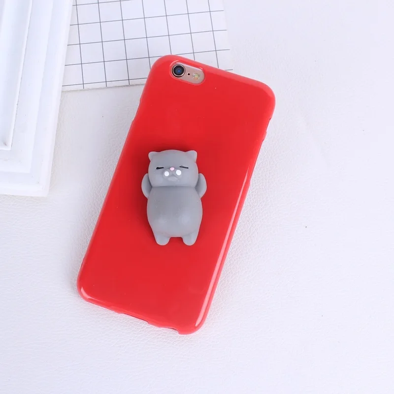 3D милый мягкий медведь печать чехол для телефона Iphone 5 5s se 6 6s 7 7plus plus iphone 8 снятия