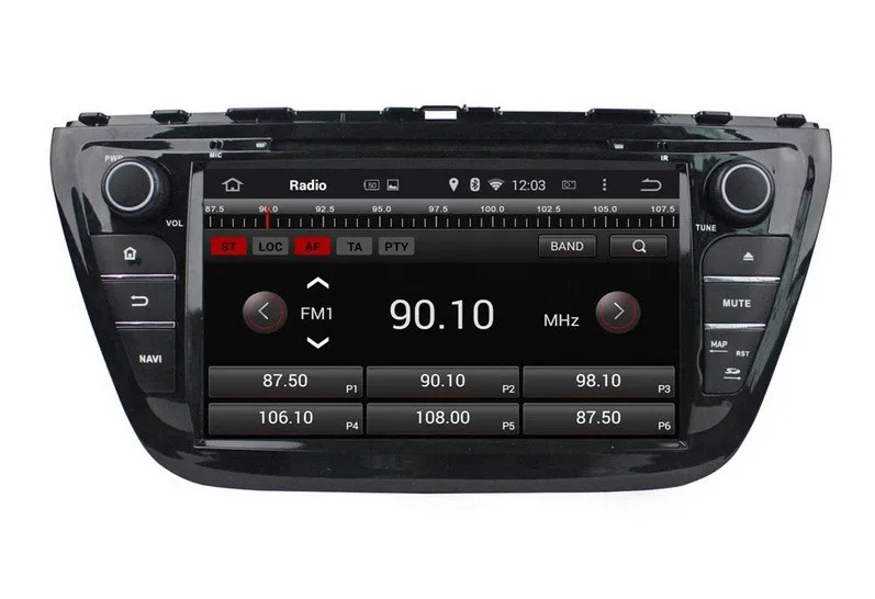 Quad Core HD 2 din 8 &quotAndroid 5.1 Автомобиль DVD GPS для Suzuki SX4/S Крест 2014 С 3 Г/WIFI ПК Автомобиля
