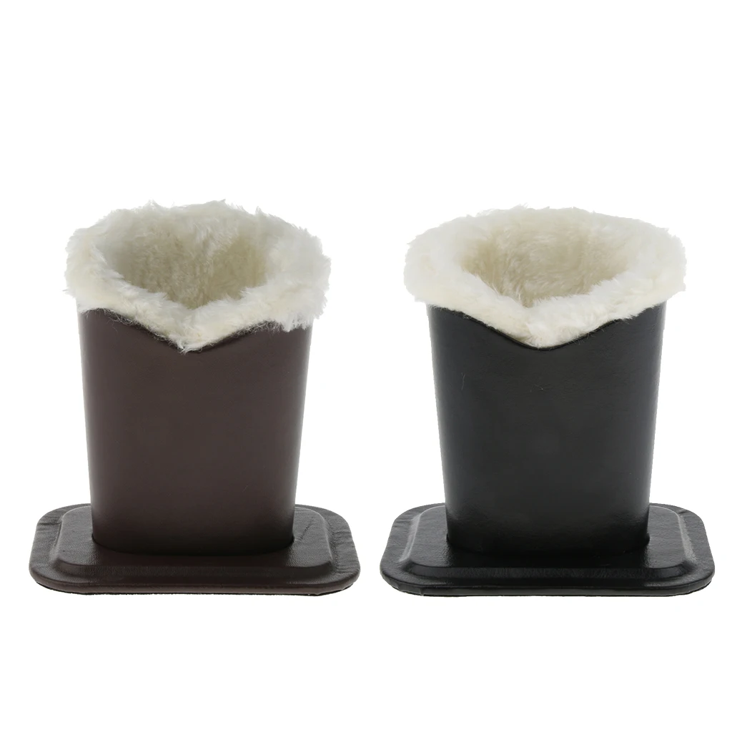 Набор из 2 плюшевых подкладок для очков искусственной кожи подставка Чехол