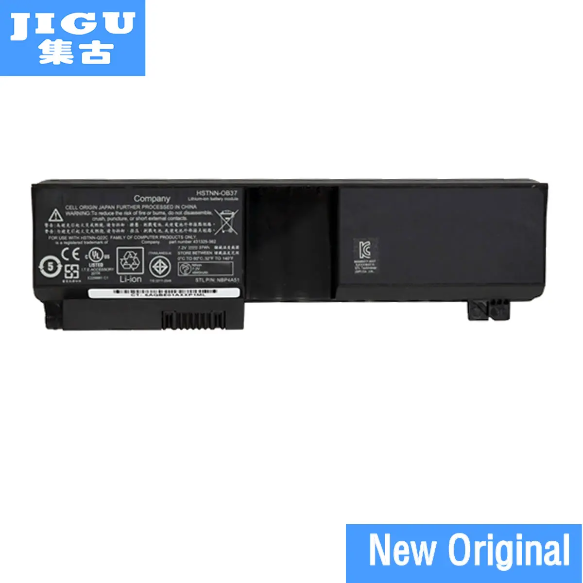 Оригинальный аккумулятор для ноутбука JIGU NBP4A51B1 NBP6A65 RQ203AA RQ204AA Hp TouchSmart TX2 1000 TX1000|battery