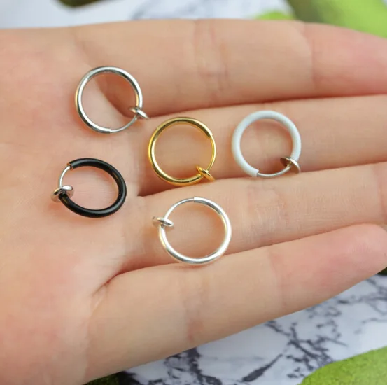 Новинка 2019 модные маленькие круглые клипсы для ушей серьги женщин и девушек