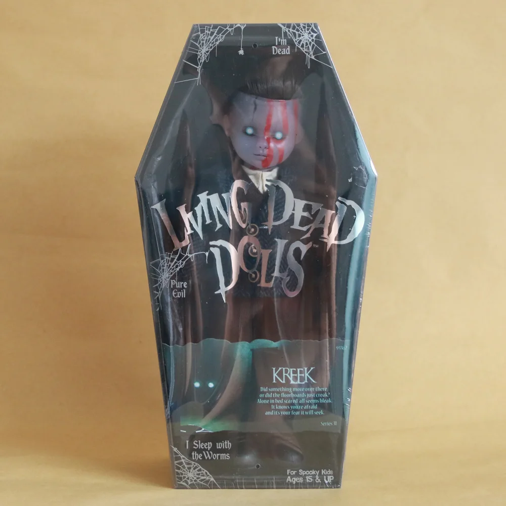 Куклы серии "Живые мертвецы" 3" не выворачиваются огни Kreek Umbral Mezco фигурка модель игрушки лучший подарок