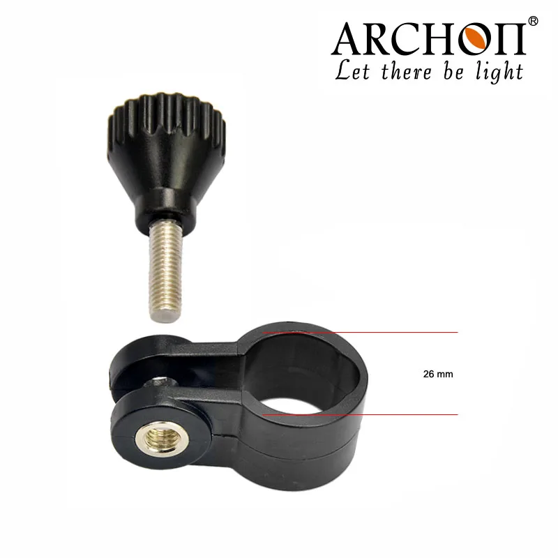 Archon оригинальный V10S Дайвинг Torch Light зажим YS26 YS Монтажный кронштейн и шаровой