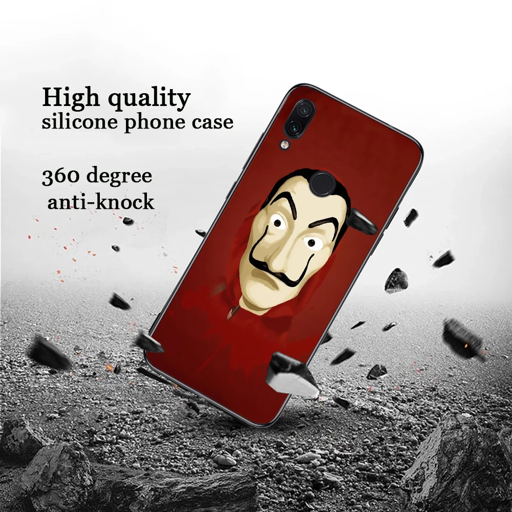 Lavaza La Casa De Papel деньги Heist силиконовый чехол для Xiaomi Redmi 4A 4X 5A 5 плюс S2 6 6A Note 4 7 Pro премьер