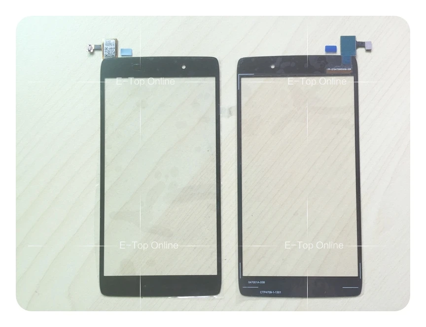 Черный сенсорный экран для Alcatel One Touch Idol 3 OT6039 6039 6039Y дигитайзер Панель переднее