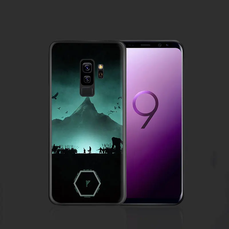B8 Мягкий ТПУ чехол для телефона "Властелин колец" Хоббит для samsung Galaxy A5 A6 7 8 9 A10S 20S 30S 40S 50S 60 70 J6 - Цвет: B8