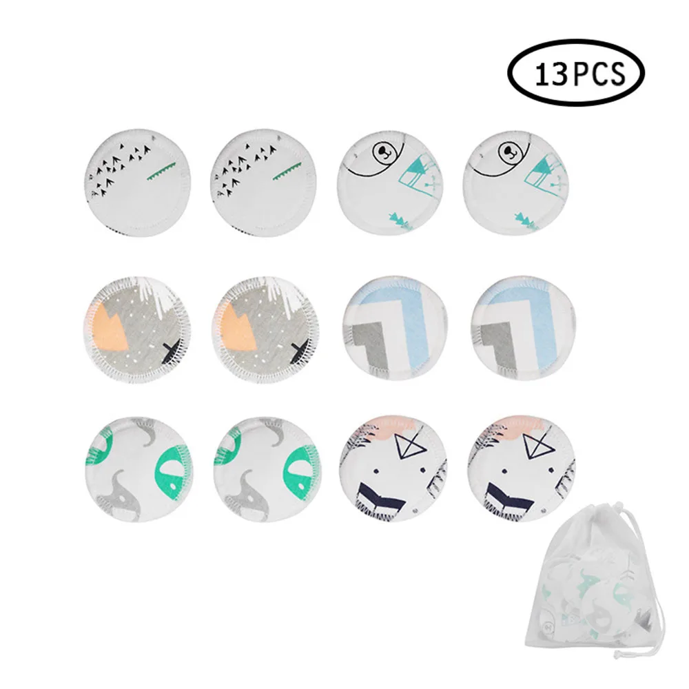 12pcs Cotton Pads 12/18 шт. многоразовые Ватные диски Make up средство для снятия макияжа для лица с двойным слоем протрите подушечки для чистки ногтей колодки можно мыть мешок для стирки - Цвет: 12pcs Cotton Pads