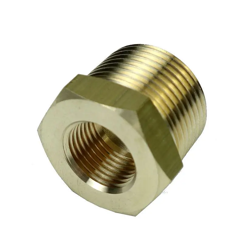 3 шт. 3/4 &quotМужской BSPT * 3/8&quot Женский NPT резьба Латунная Труба фитинг редукционная