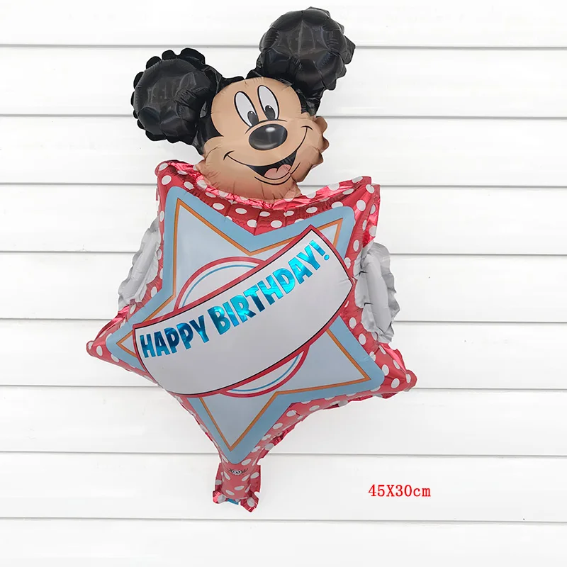 Mickey 1 шт. Новые мини Минни алюминиевые шары Детские игрушки Вечеринка День Рождения декоративные шары - Цвет: Mickey
