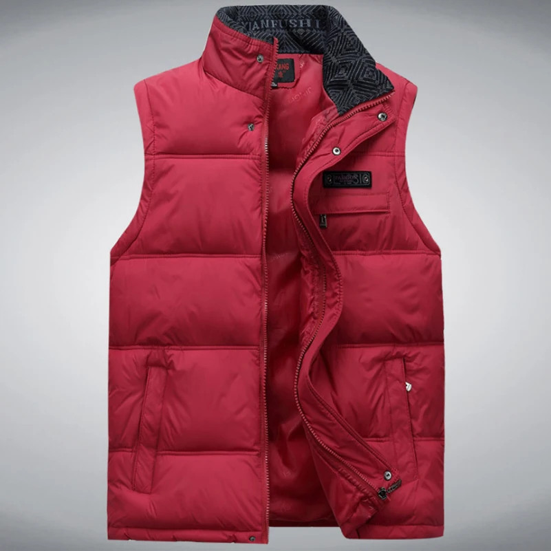 2017 брендовый мужской жилет куртка пальто безрукавка жилеты Homme зимняя