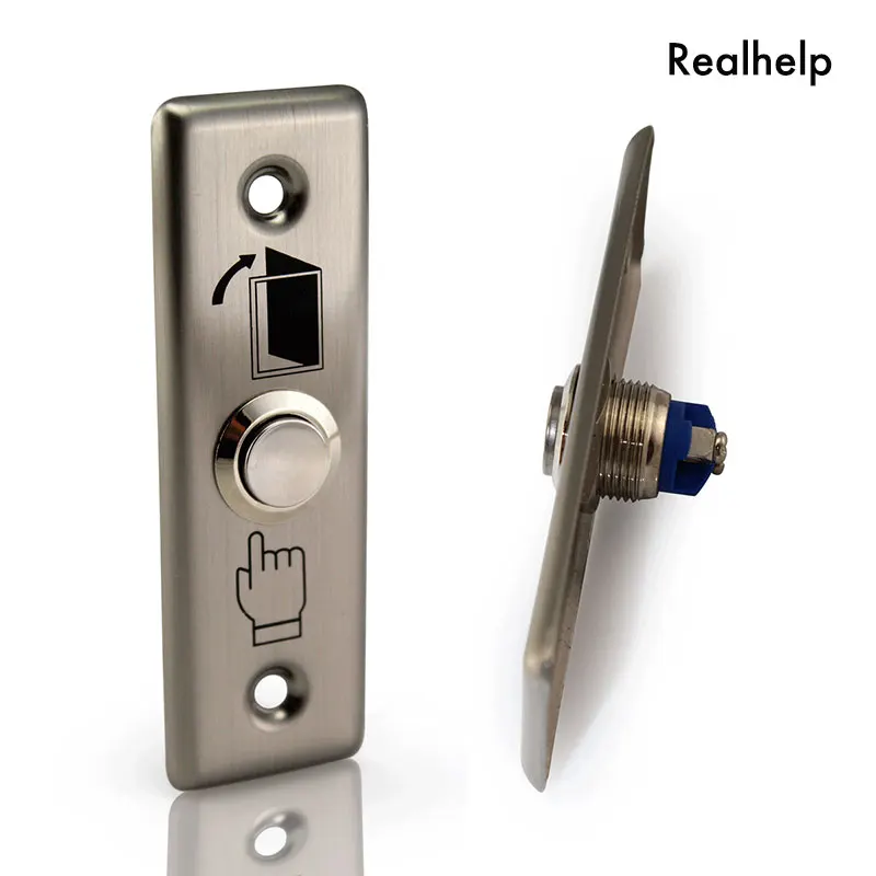 

Stainless Steel Embedded Program Designer Exit Button NC COM Output for access control