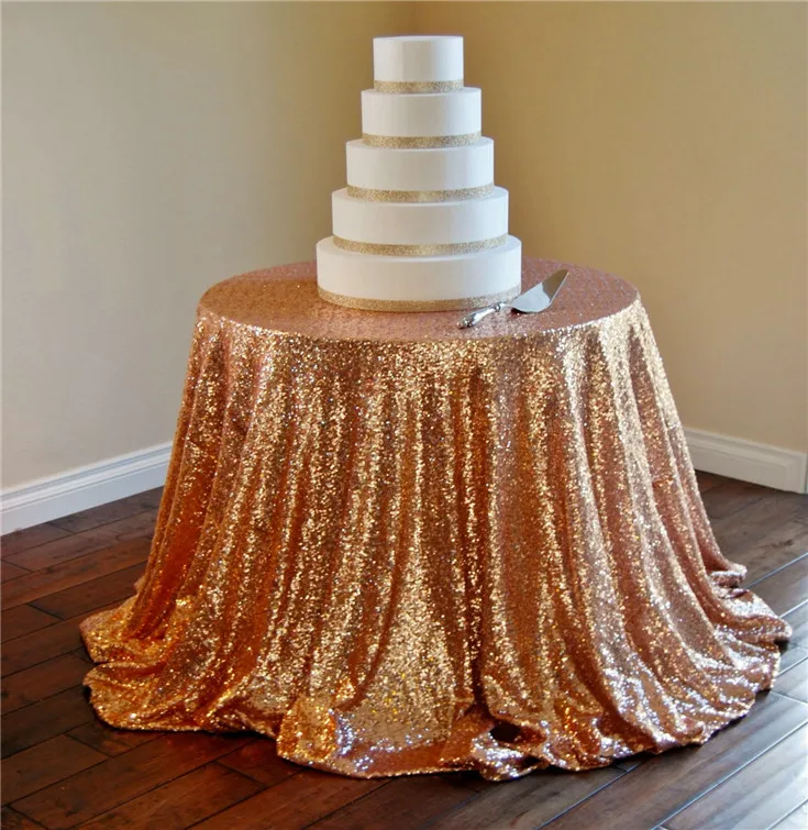 ShinyBeauty скатерть с блестками круглый Tablecloth 90Inch свадебные скатерти для украшения