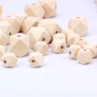olingart 12mm16mm18mm20mm mixing 12pcslot wooden octagon beads natural childrens jewelry making toys diy crafts accessories