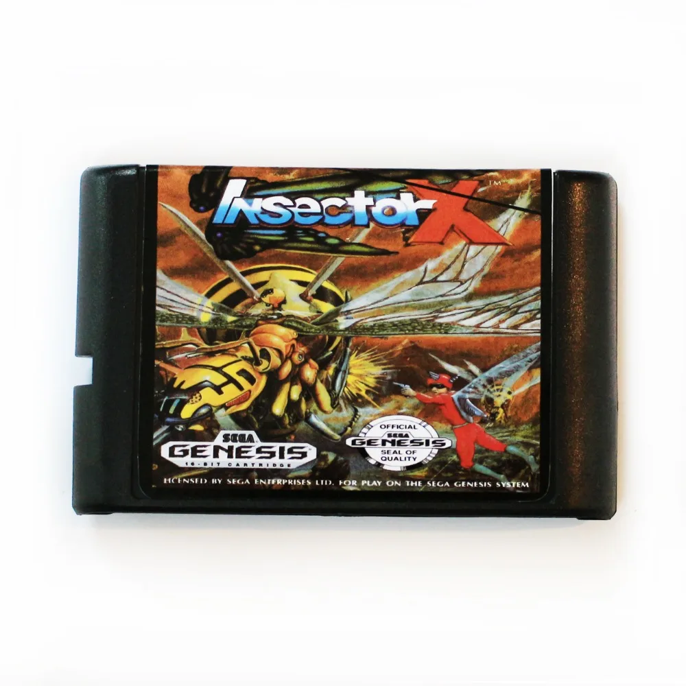Insector X 16 бит MD игровая карта для Sega Mega Drive SEGA Genesis|16 bit|md game16 bit md |