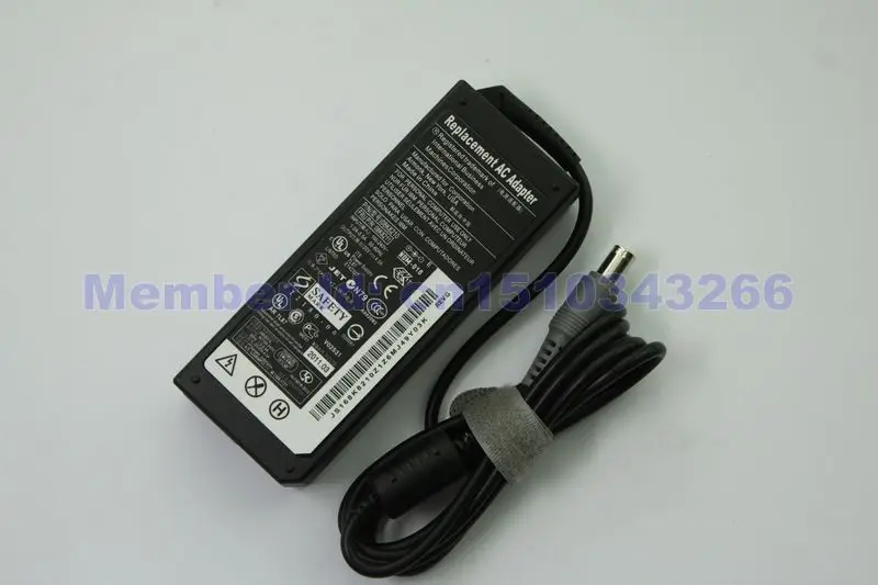 Замена 20V 4.5A 7 9*5 5 мм 90 Вт для Lenovo ThinkPad R60 R61 T530 T510I E545 W500 X200 X300AC зарядное устройство