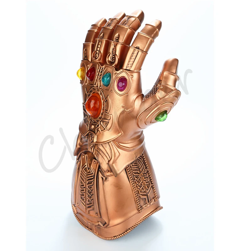 1:1 перчатки Thanos Infinity Gauntlet War косплей супергерой перчатка Таноса Хэллоуин вечерние