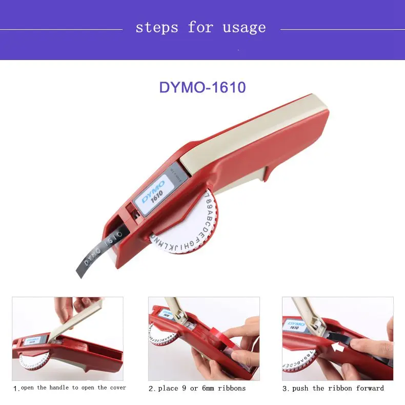 Оригинальная этикеточная машина для dymo LM-1610 DIY ленточный резак струйный принтер