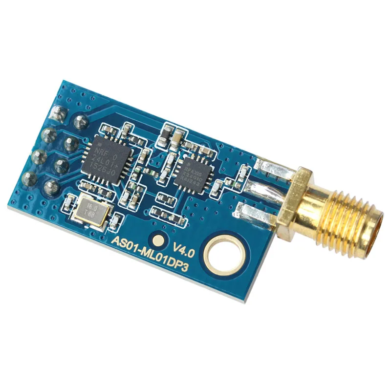Беспроводной радиочастотный модуль 2 4G NRF24L01 + PA LNA 1 5 км SPI беспроводной передачи