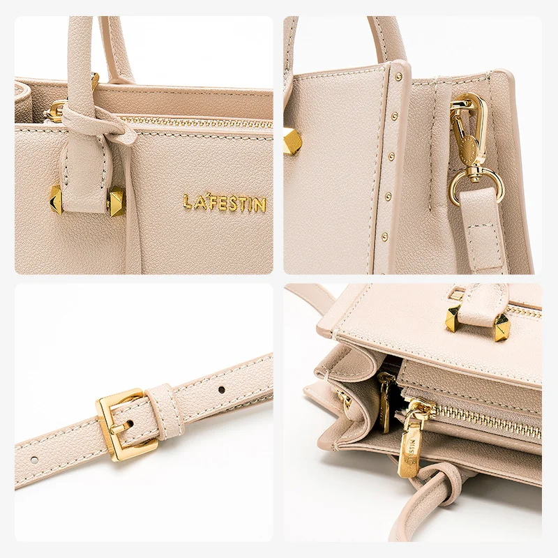 LA FESTIN Брендовая женская сумка роскошная ретро сумки на плечо кожаная тоут