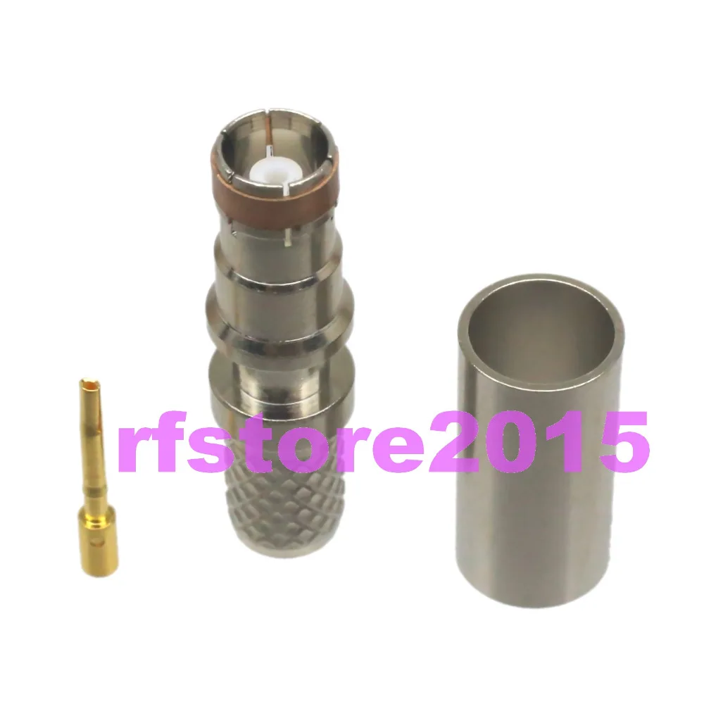 1pce коннектор Fakra C 5005 SMB гнездовой обжим для RG58 LMR195 RG142 bule | Обустройство дома