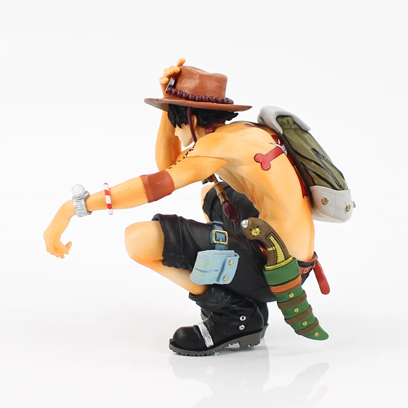 Аниме One Piece Portgas D Ace King of Artist Navy 13 см Униформа фигурки ПВХ экшн-фигурки модель
