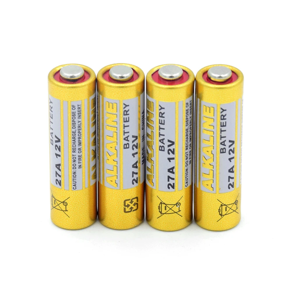 4 шт. 12 В G27A MN27 MS27 GP27A A27 L828 V27GA EL812 EL-812 сухая батарея для открывания Гаражных дверей дистанционное управление gps трекер