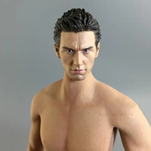 Head 1 Коллекционный 1/6 мужской TBLeague M30 M31 M32 M33 M34 Strone Muscle супер-гибкий бесшовный аксессуар для тела 12 ''фигурка - Цвет: Head 1