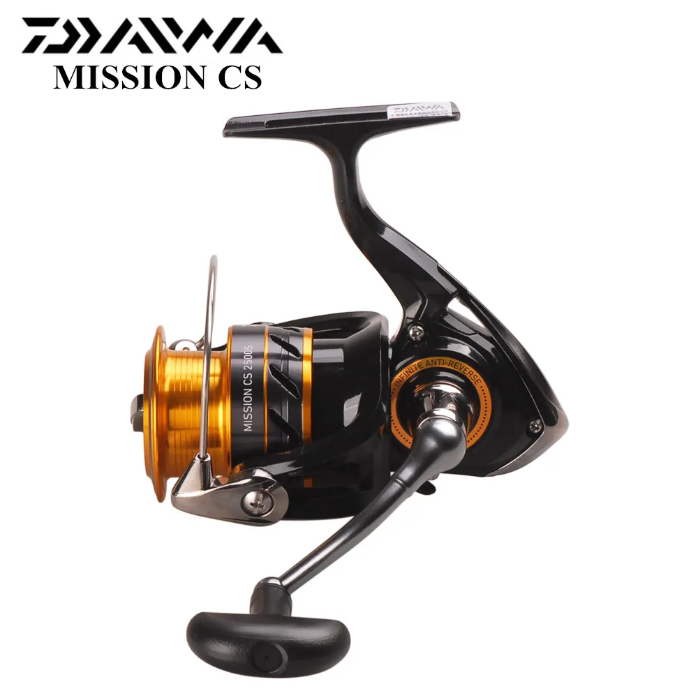 DAIWA спиннинговая Рыболовная катушка Миссия CS 2000 S/2500 S/3000 S/4000 S 4BB/5 3: 1/2-6 кг Колеса