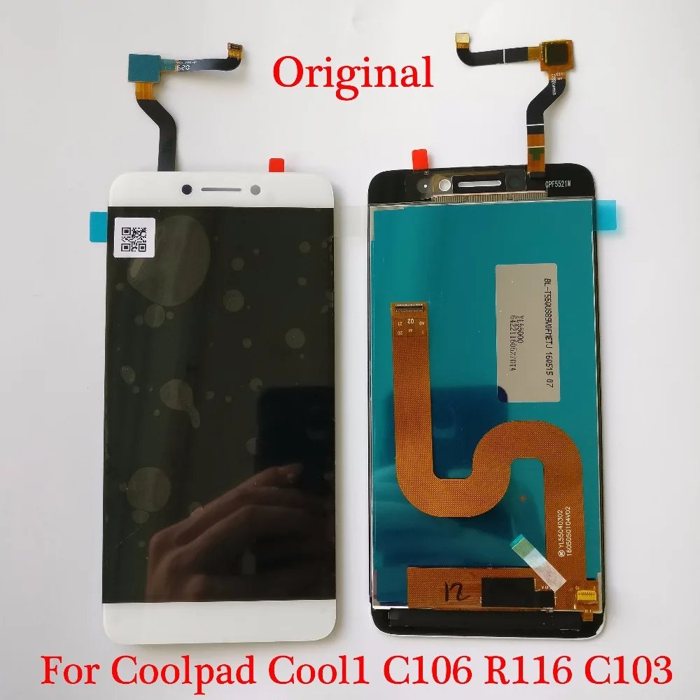 Оригинальный ЖК-дисплей для Letv LeEco Coolpad cool1 c106 c106-7 C106-9 R116 C103 cool 1c кодирующий