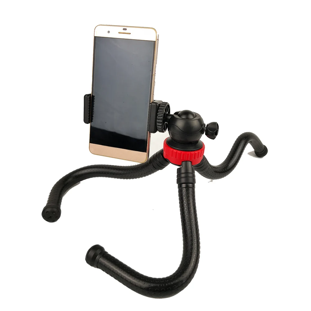 2018 Мини Гибкий Осьминог штатив Gorillapod держатель для телефона адаптер iPhone X