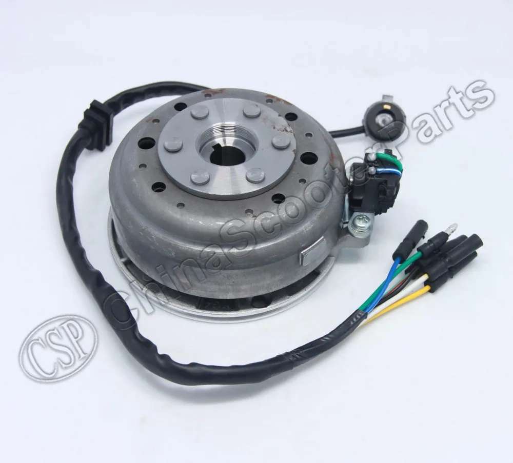 Магнитный статор 6 полюсная катушка проволочный маховик ротор комплект Lifan 1P55FMJ