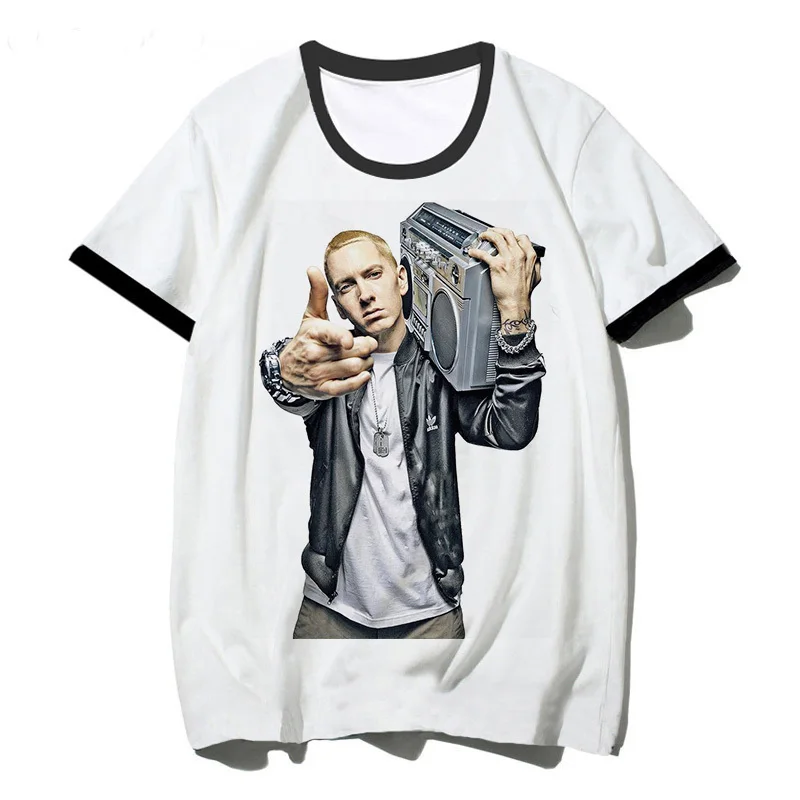 Eminem футболка Bad Meets Evil Rap Rock Мужская футболка Lil Peep 2pac Snoop Dogg футболка с коротким рукавом хип-хоп Футболка оверсайз футболка