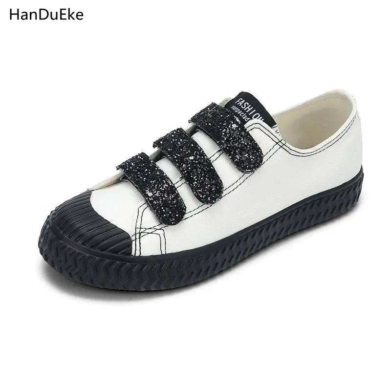 Spring and summer 2018 new sails for slacker shoes magic sticker casual single cloth shoesWomen Shoes Fashion Woman | Обувь