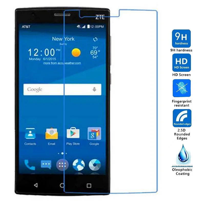 0 26 мм 9H Взрывозащищенная пленка из закаленного стекла для ZTE Blade ZMAX Z970 Защитная