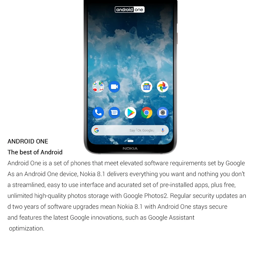 Nokia 8 1 TA 1119 6 18 &quotГлобальная версия мобильного телефона Snapdragon 710 Восьмиядерный 4 Гб