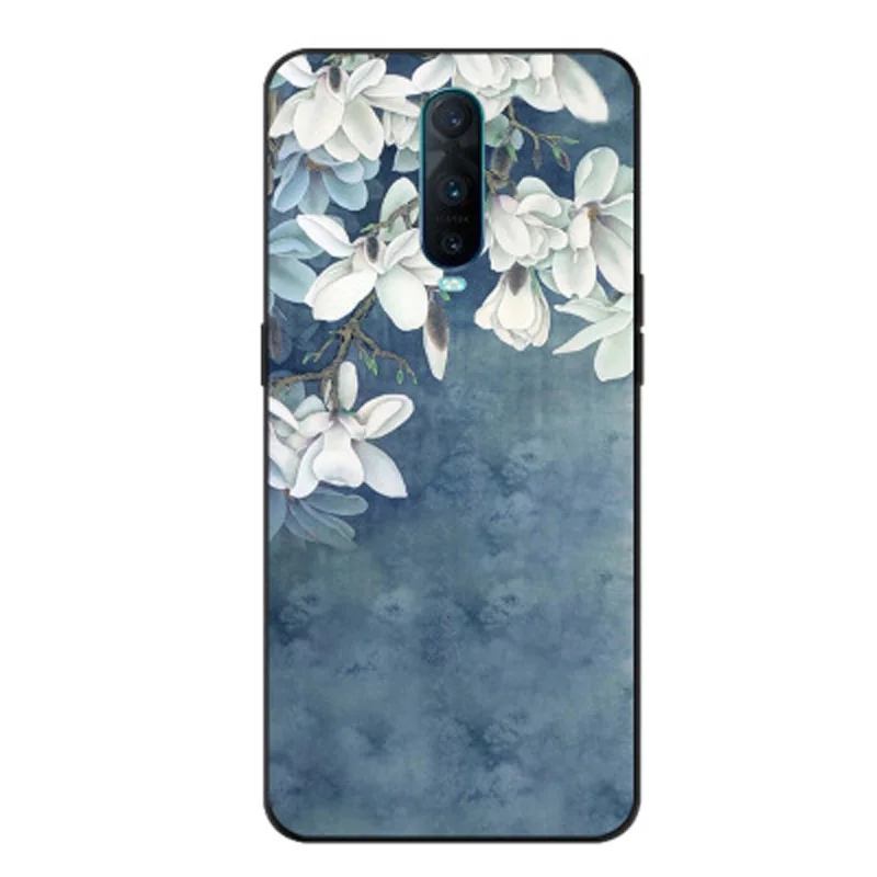 Силиконовый чехол с цветами для Oppo R17Pro мягкий R 17 Pro full 360 защитный чехол|Бамперы| |