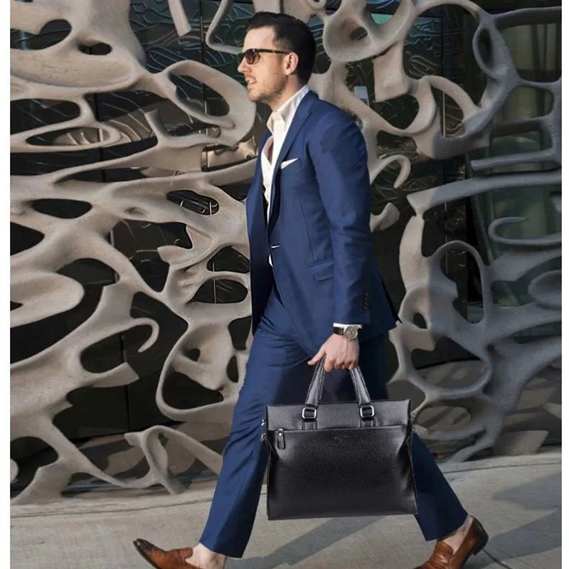 2019 Роскошные Дизайнерские мужские портфели сумки-мессенджеры кожаные сумки