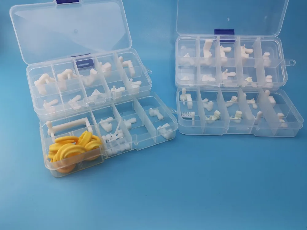 56pcs/set Hddlab Ramp Set Head Comb 2.5" 3.5" HDD Hard Drive Repair Head Replacement Tool Head Change Tool Kit Salvation Data