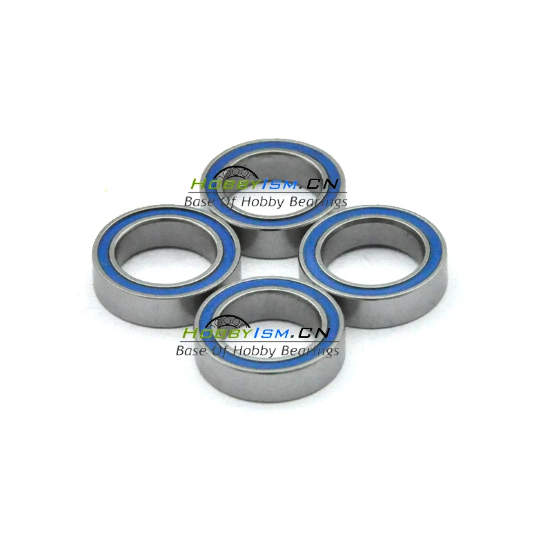 4 шт. 12x18x4 синие резиновые подшипники ABEC 3 6701 2RS|bearing bearing|bearing 12x18x4bearing rubber |