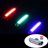 gub high light bike lights ultra light safety warning led usb rechargeable front rear lamp bicycle light tail 3 colors