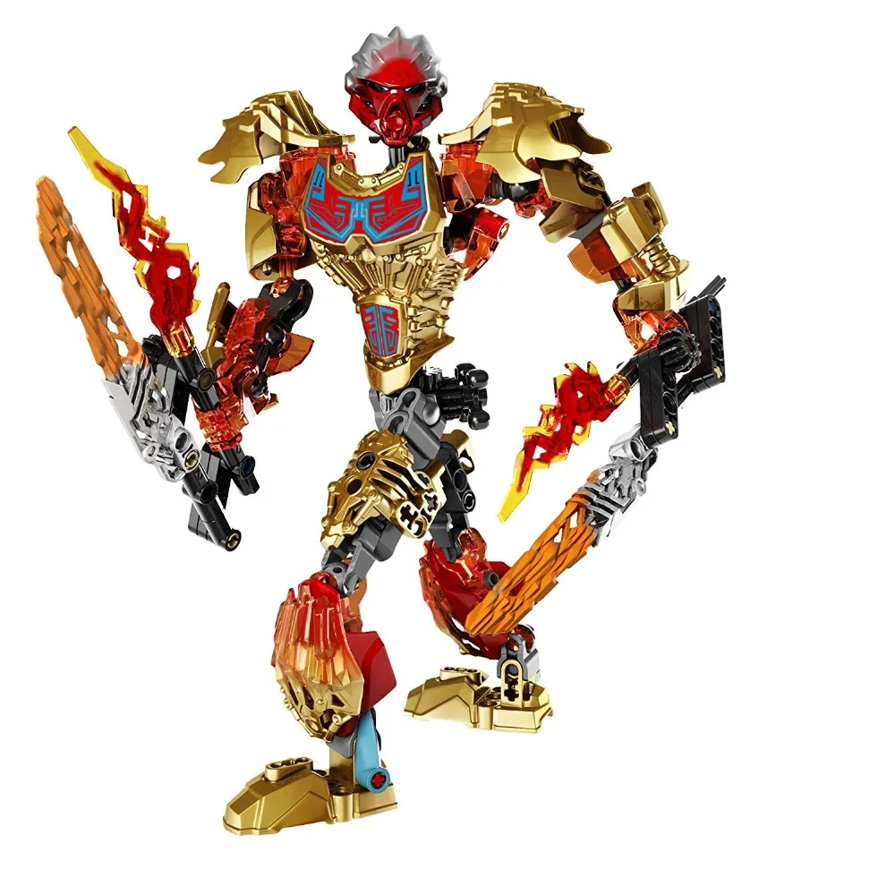 Reedcall 132 шт Bionicle Tahu Uniter of Fire 71308 строительные игрушки Совместимые | Игрушки и хобби