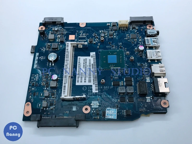 PCNANNY для Acer Aspire ES1-511 материнская плата ноутбука w/N2930 1 86 Ghz CPU NB. MML11.001 NBMML11001 Z5W1M LA-B511P |
