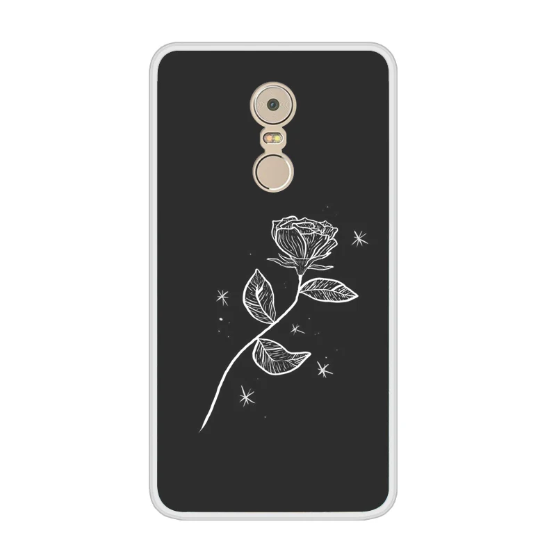 Мягкий силиконовый чехол для Lenovo K6 Note с рисунком K53 A48 Матовые чехлы телефонов