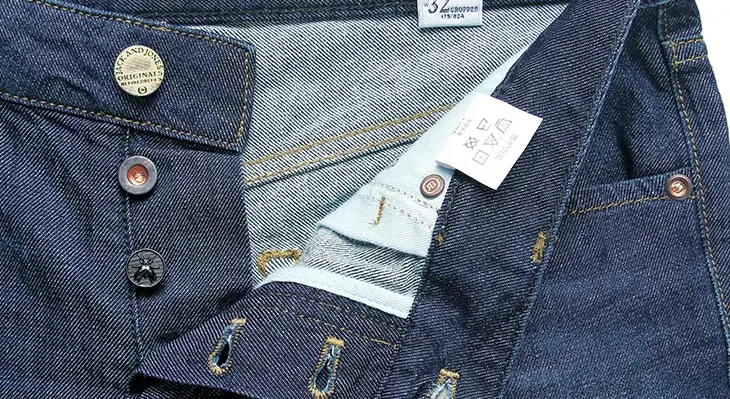 Jack&Jones Бренд Новинка Мужские Джинсы с Хлопка Брюки Джинсовые Нательный Фасон с Застёжками Хорошими Мужские одежды 217132558