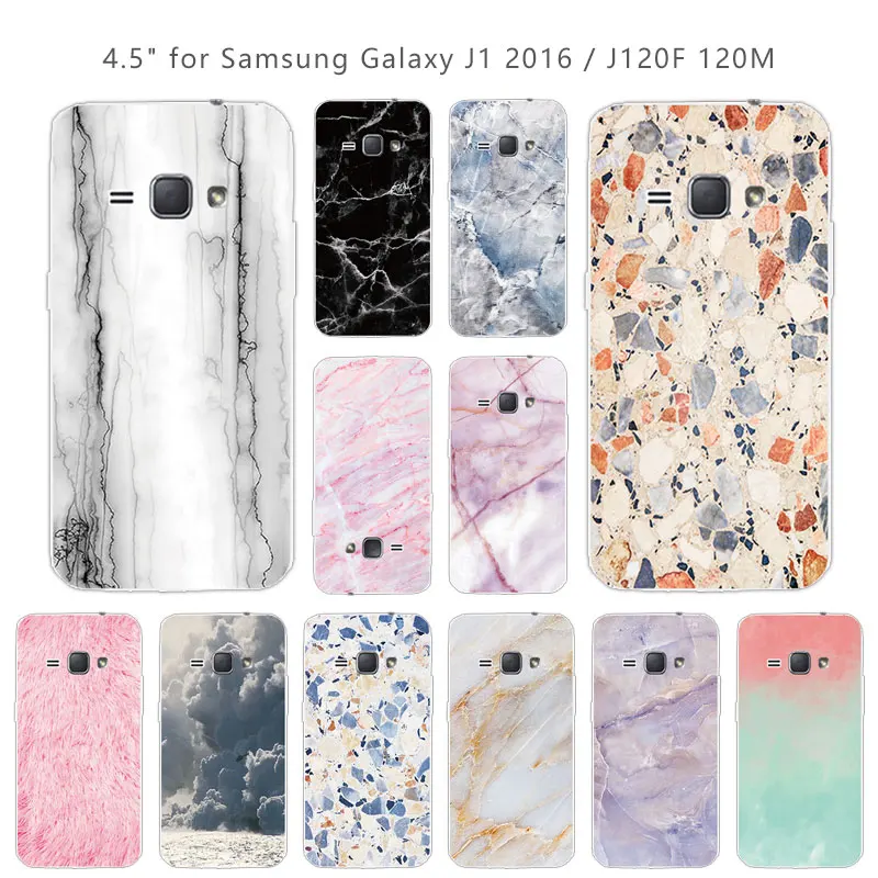 Чехлы из мягкого силикона для Samsung Galaxy J1 2016 J120 J120F чехлы телефонов J12016 J 1 120 F |