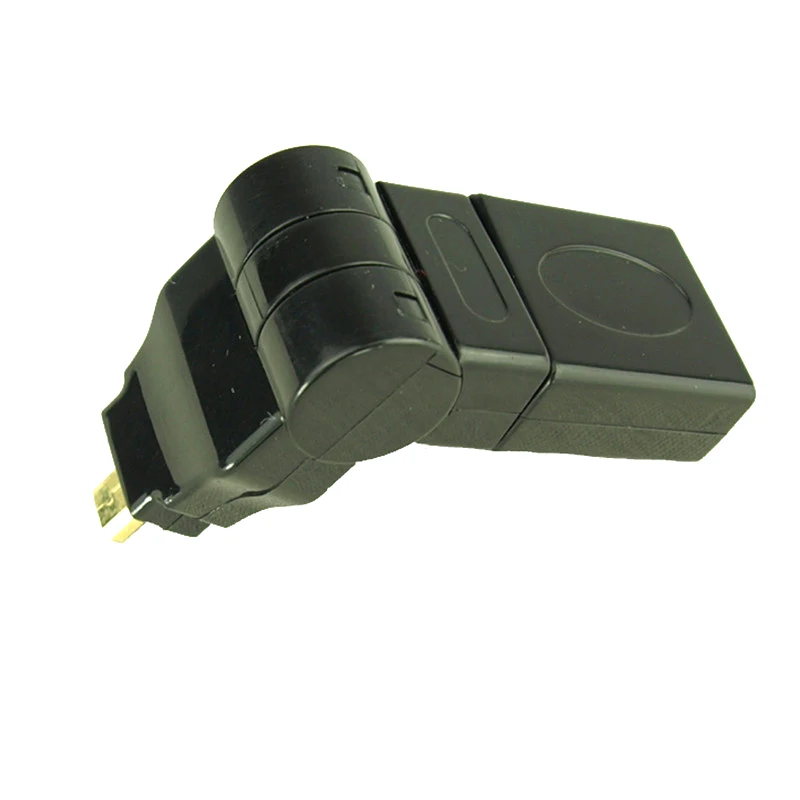 Новейший кабель переходник Micro HDMI Male Female с поворотом на 180/360 градусов и прямым