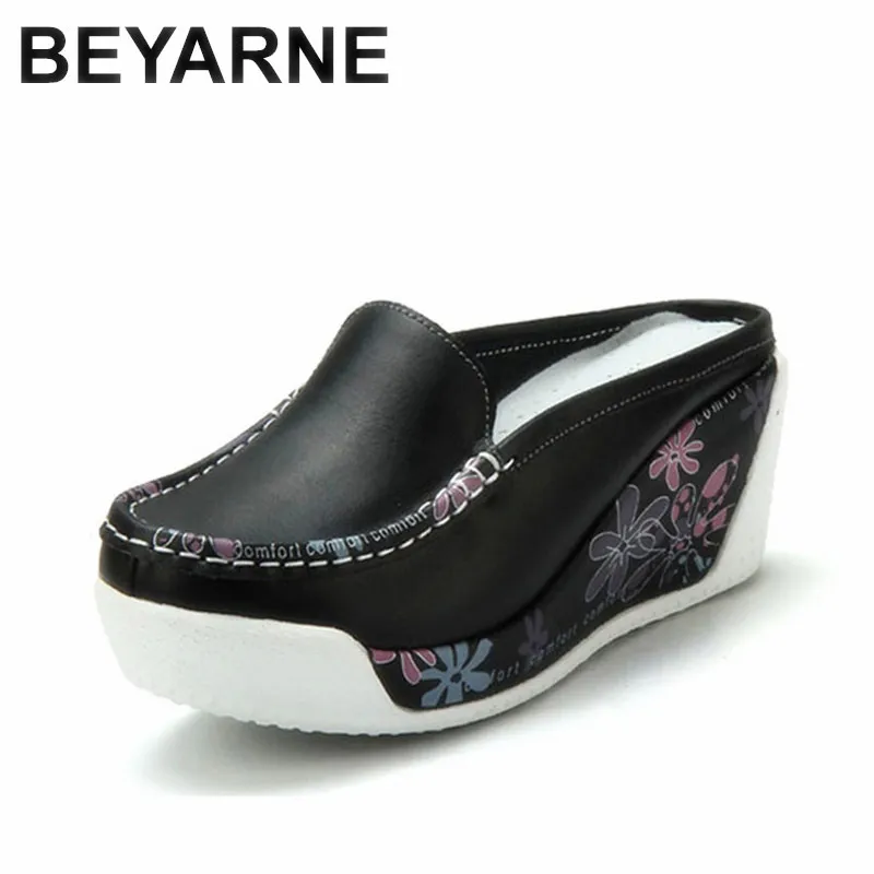 Женские туфли из натуральной кожи на танкетке толстой подошве|shoes ladies|white wedgesfashion